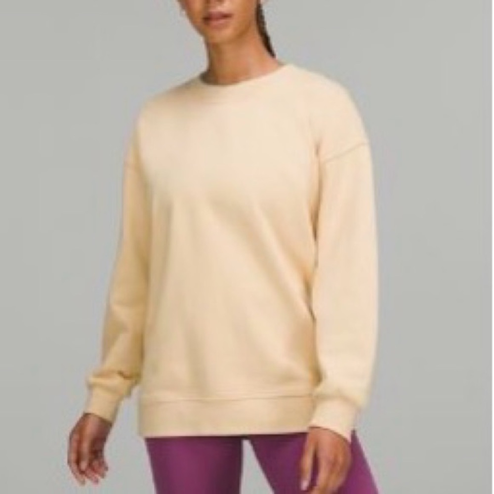 Lululemon Tan Crewneck